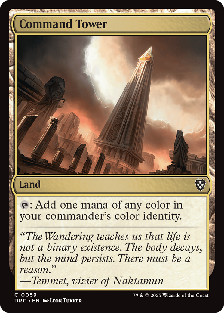 Command Tower [Aetherdrift Commander] | Good Games Modbury