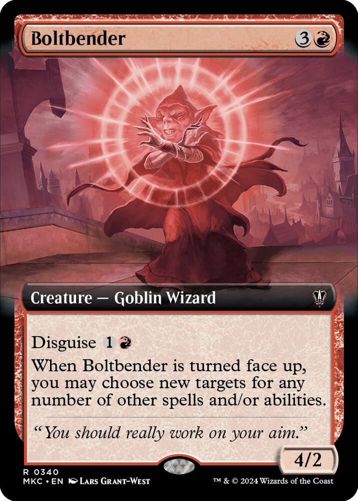 Boltbender 340/311 (Commander: Murders at Karlov Manor)  - Extended Art | Good Games Modbury