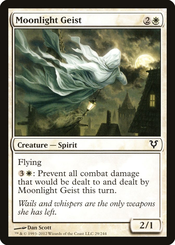 Moonlight Geist [Avacyn Restored] | Good Games Modbury