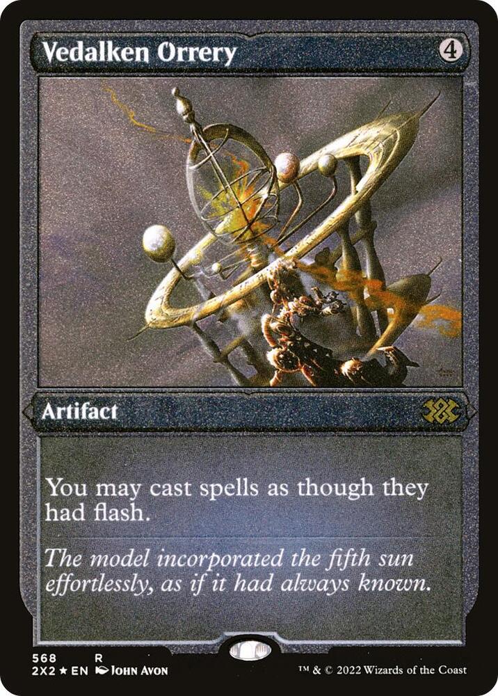Vedalken Orrery Foil Etched 568 (Double Masters 2022)  - Foil | Good Games Modbury