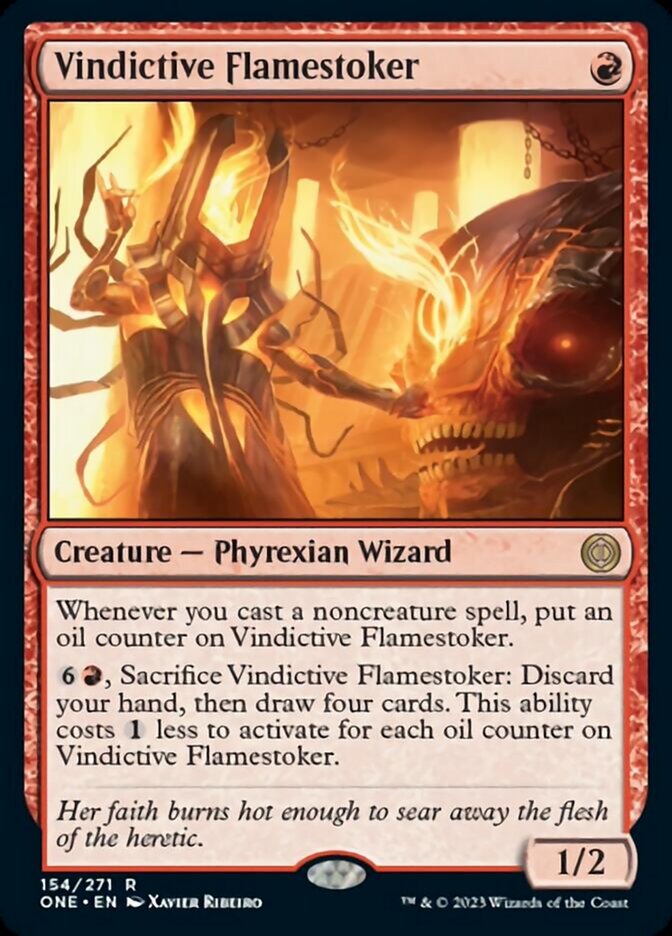 Vindictive Flamestoker [Phyrexia: All Will Be One] | Good Games Modbury