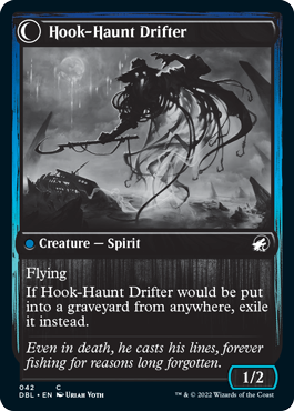 Baithook Angler // Hook-Haunt Drifter [Innistrad: Double Feature] | Good Games Modbury