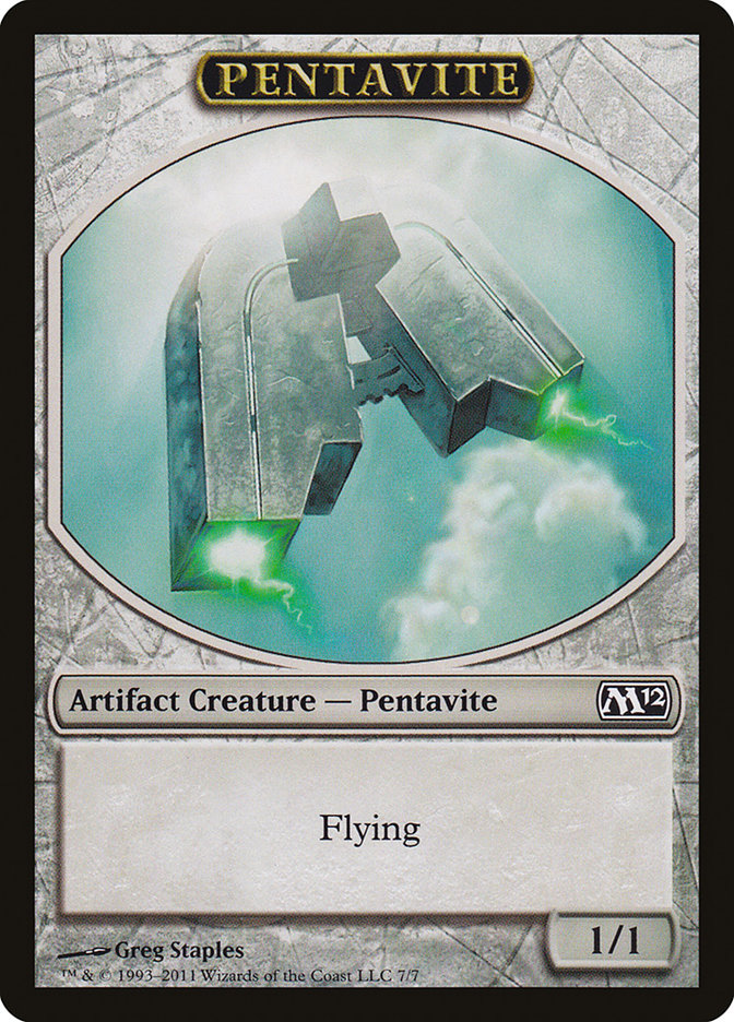 Pentavite Token [Magic 2012 Tokens] | Good Games Modbury