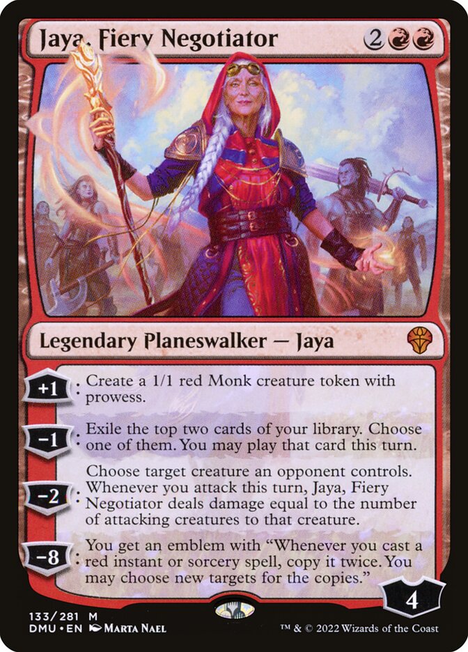 Jaya, Fiery Negotiator 133/281 (Dominaria United)  - Foil | Good Games Modbury