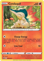 Cyndaquil (SWSH221) (Cosmos Holo) [Sword & Shield: Black Star Promos] | Good Games Modbury