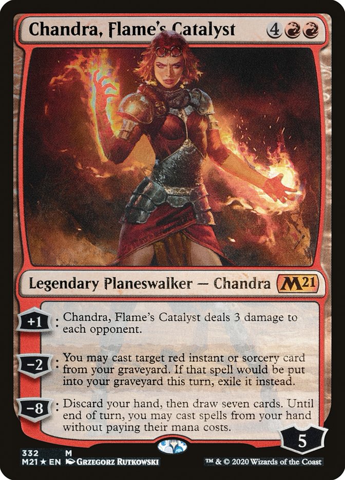 Chandra, Flame's Catalyst [Core Set 2021] | Good Games Modbury