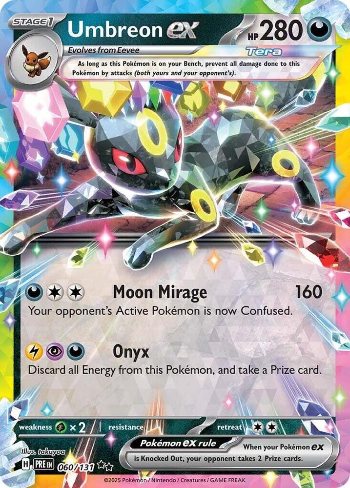 Umbreon ex (060/131) [Scarlet & Violet: Prismatic Evolutions] | Good Games Modbury