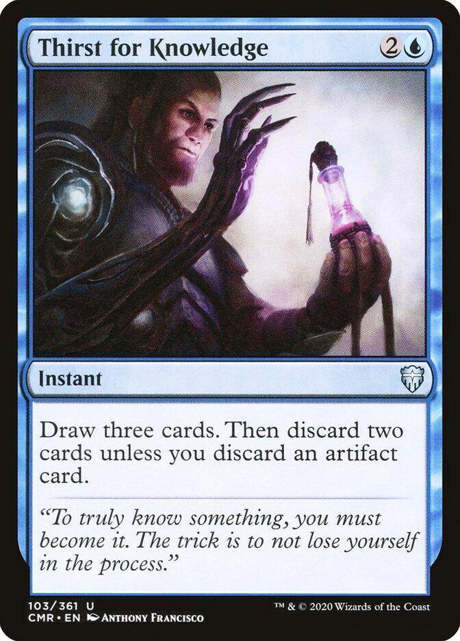 Thirst for Knowledge 103/361 (Commander Legends)  | Good Games Modbury