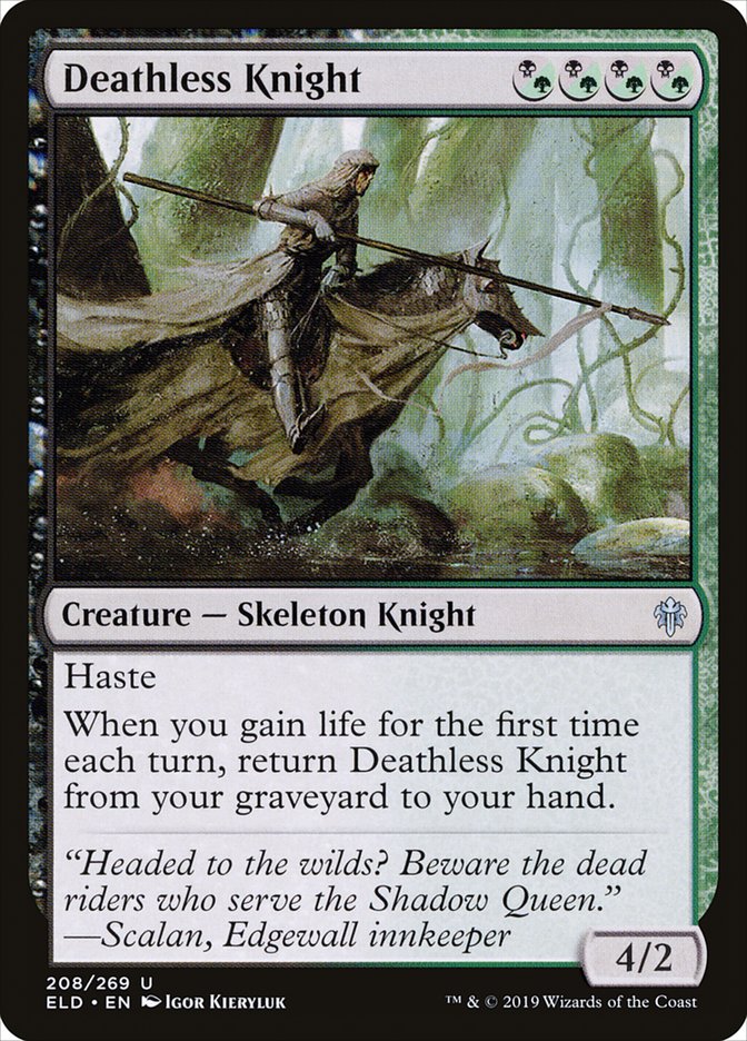 Deathless Knight 208/269 (Throne of Eldraine)  | Good Games Modbury