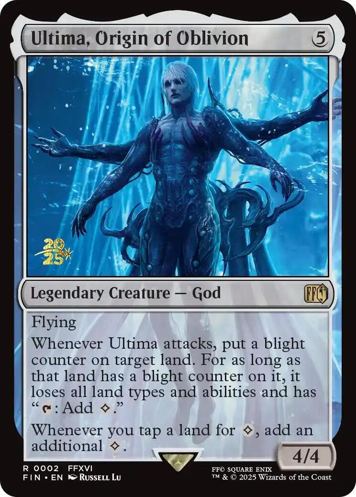 Ultima Origin of Oblivion 2s/116 (Prerelease Cards)  - Foil | Good Games Modbury