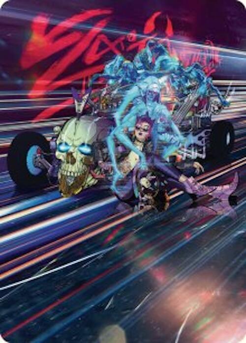 Midnight Mangler Art Card 38 (Art Series: Aetherdrift)  | Good Games Modbury