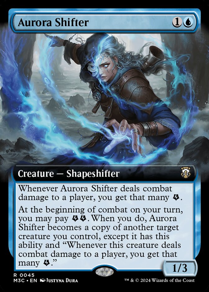 Aurora Shifter 45/411 (Commander: Modern Horizons 3)  - Extended Art | Good Games Modbury
