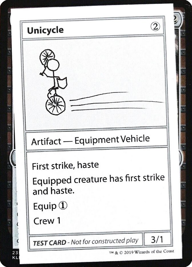 Unicycle 110/121 (Mystery Booster: Convention Edition Exclusives)  | Good Games Modbury