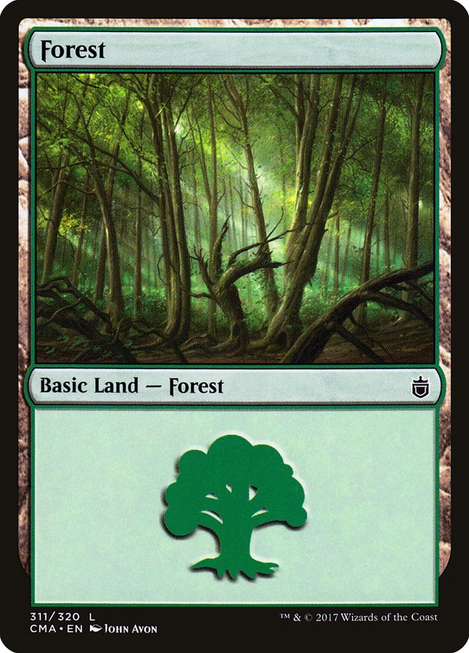 Forest (311) [Commander Anthology] | Good Games Modbury