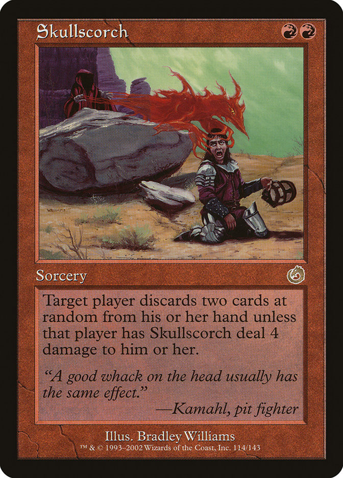 Skullscorch 114/143 (Torment)  - Foil | Good Games Modbury