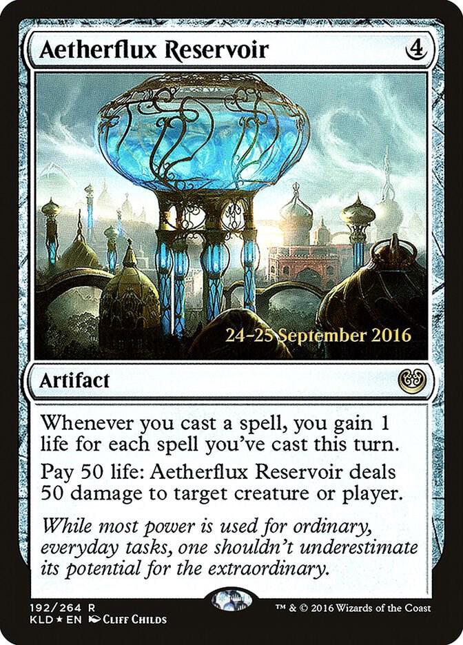 Aetherflux Reservoir 192s/83 (Prerelease Cards)  - PreRelease Foil | Good Games Modbury