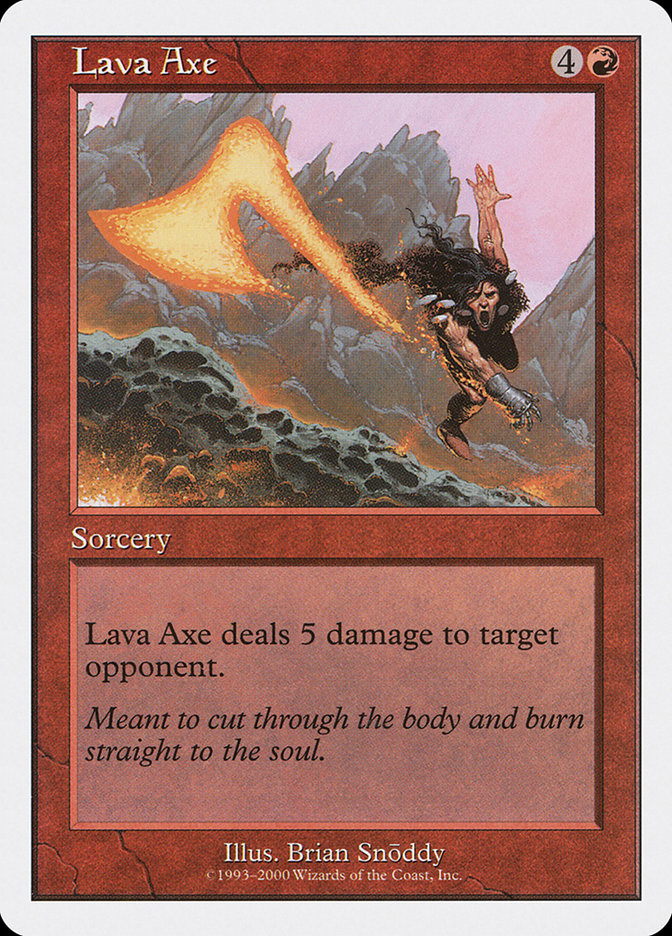 Lava Axe [Starter 2000] | Good Games Modbury