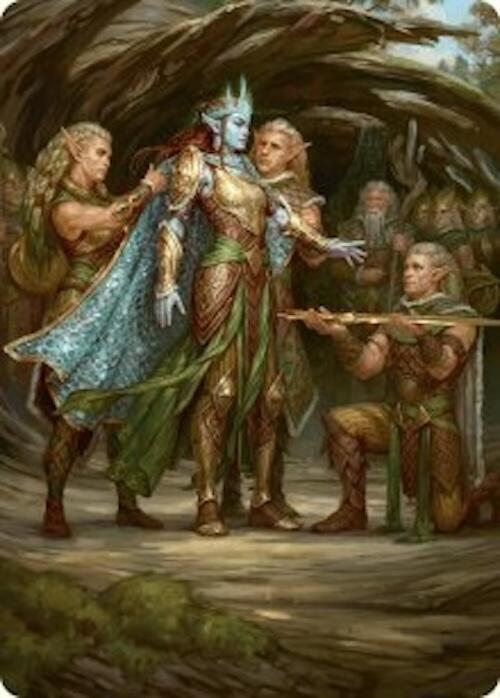 Lathril Blade of the Elves Art Card 48 54 48 (Art Series: Foundations)  | Good Games Modbury