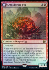 Smoldering Egg // Ashmouth Dragon [Innistrad: Midnight Hunt Prerelease Promos] | Good Games Modbury