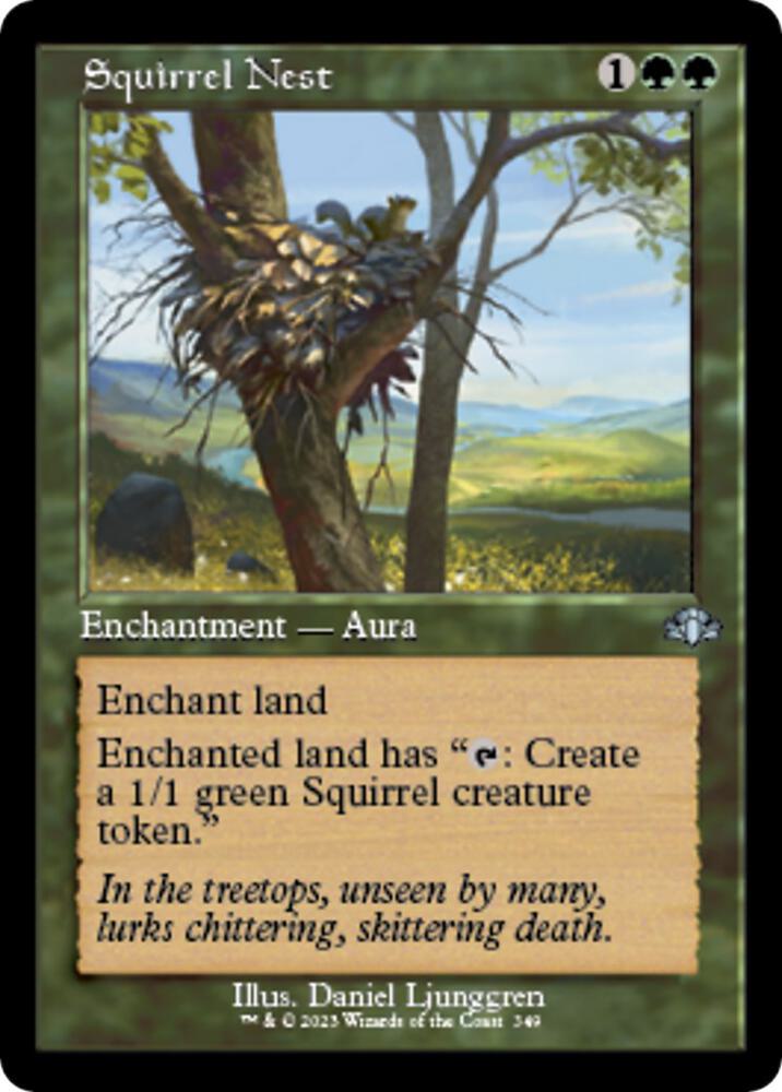 Squirrel Nest Retro Frame 349/261 (Dominaria Remastered)  | Good Games Modbury