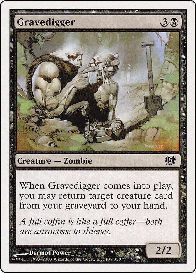 Gravedigger 138/350 (8th Edition)  | Good Games Modbury