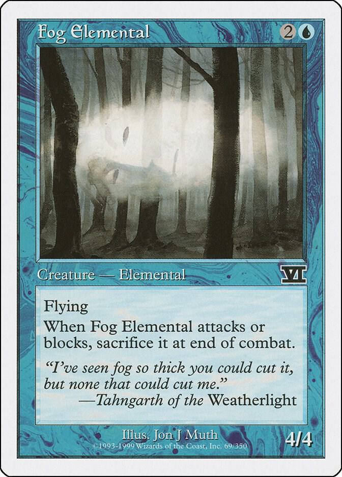 Fog Elemental 69/350 (Classic Sixth Edition)  | Good Games Modbury