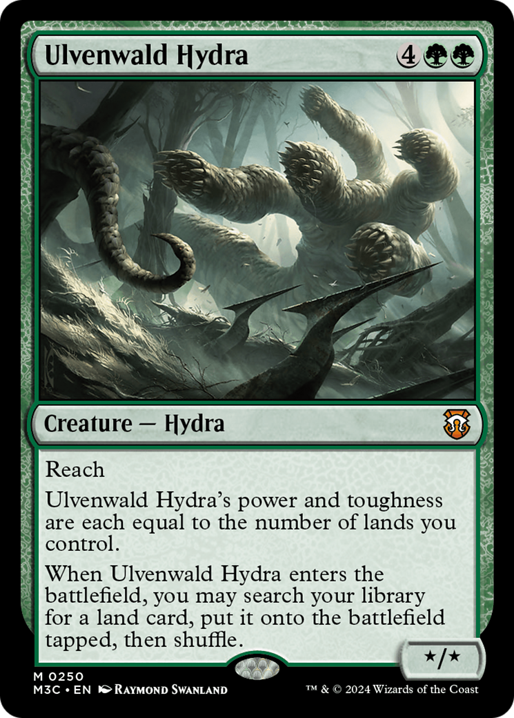 Ulvenwald Hydra (Ripple Foil) [Modern Horizons 3 Commander] | Good Games Modbury