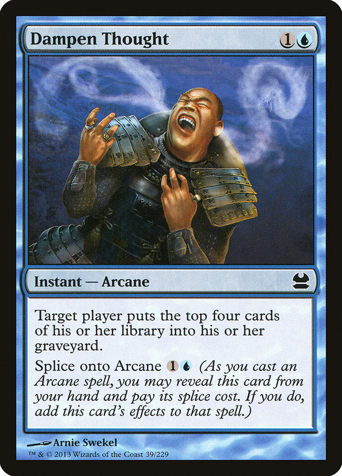 Dampen Thought 39/229 (Modern Masters)  - Foil | Good Games Modbury