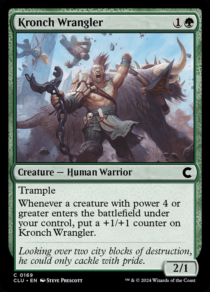 Kronch Wrangler 169/284 (Ravnica: Clue Edition)  | Good Games Modbury
