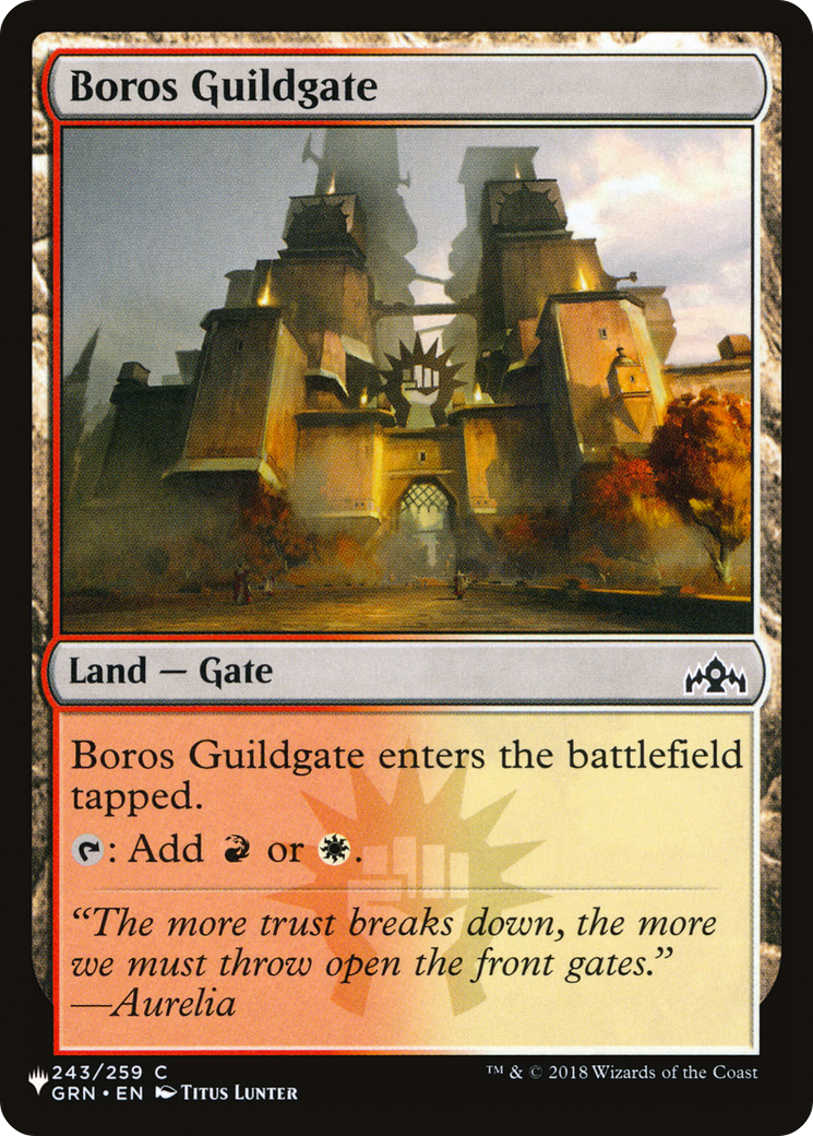 Boros Guildgate [The List] | Good Games Modbury