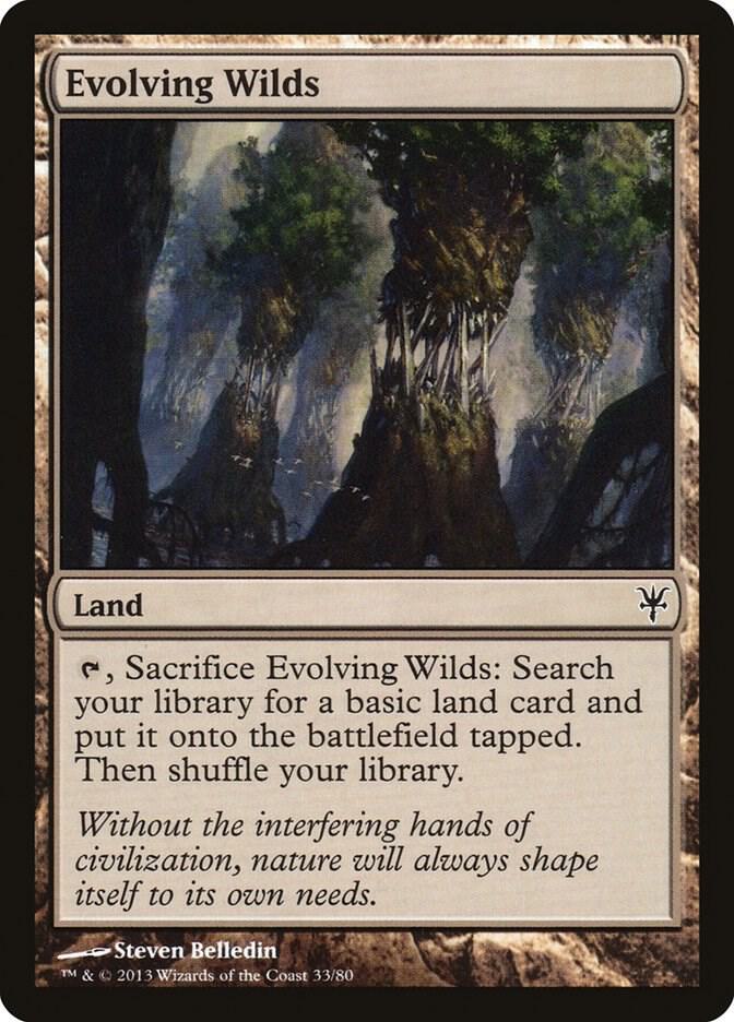 Evolving Wilds 33/80 (Duel Decks: Sorin vs. Tibalt)  | Good Games Modbury