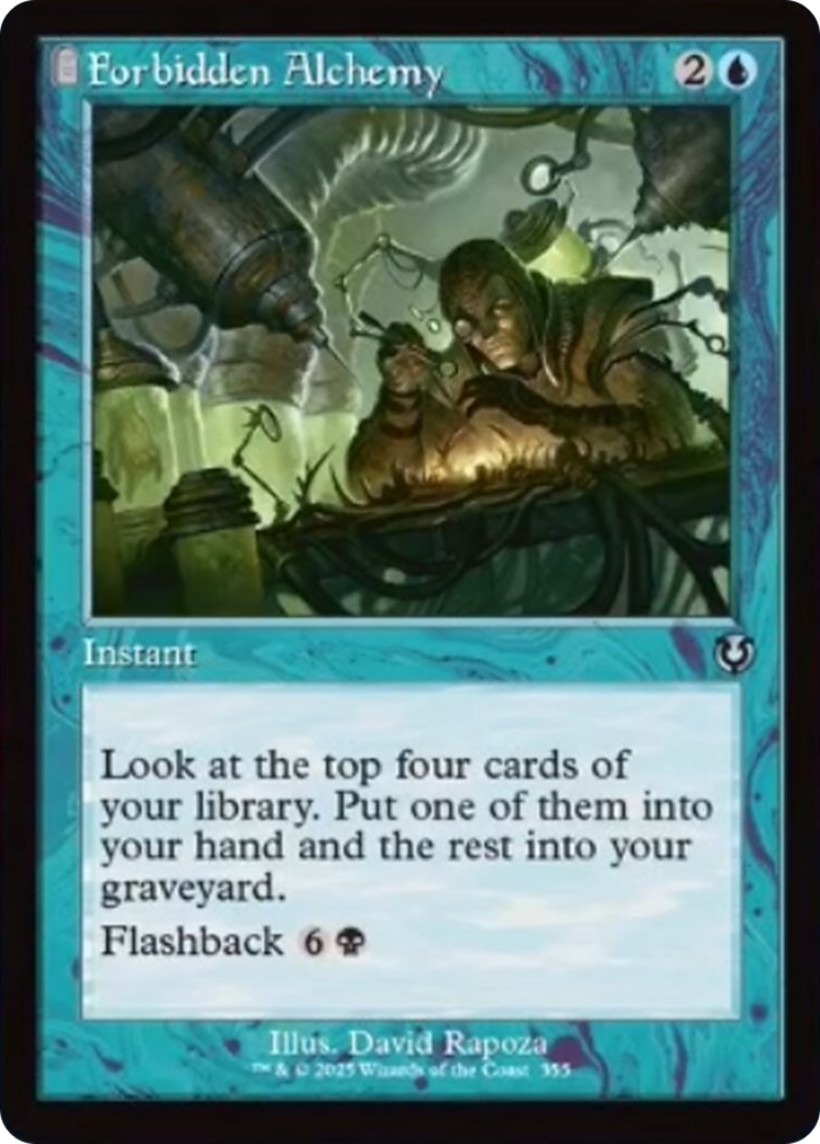 Forbidden Alchemy (Retro Frame) [Innistrad Remastered] | Good Games Modbury