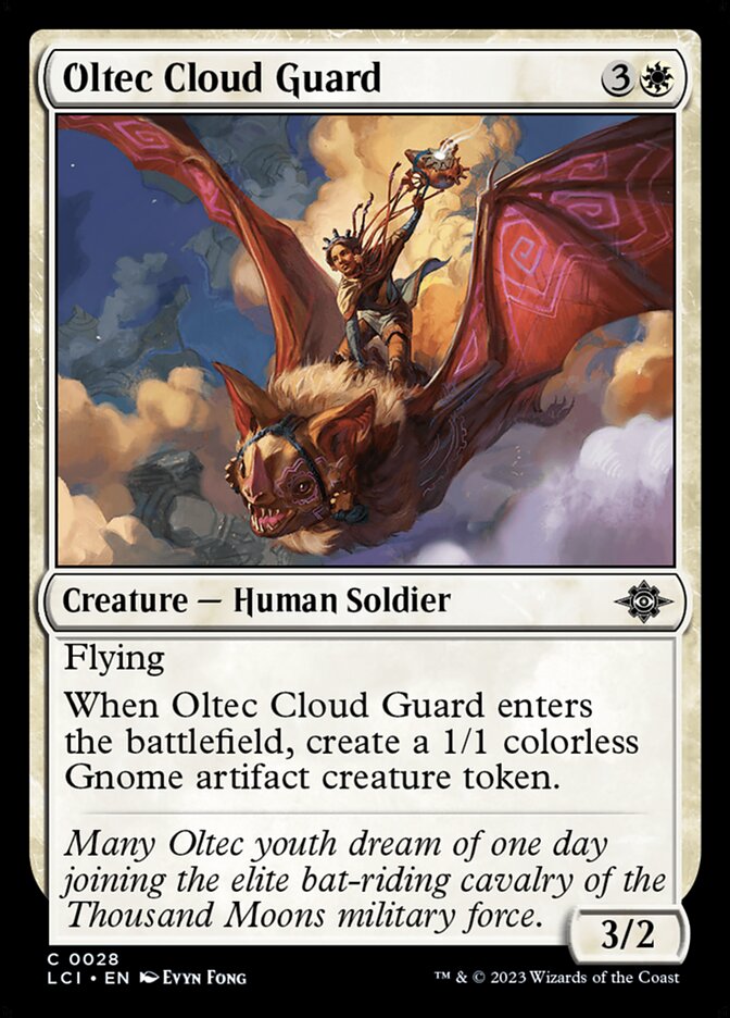 Oltec Cloud Guard 28/291 (The Lost Caverns of Ixalan)  - Foil | Good Games Modbury