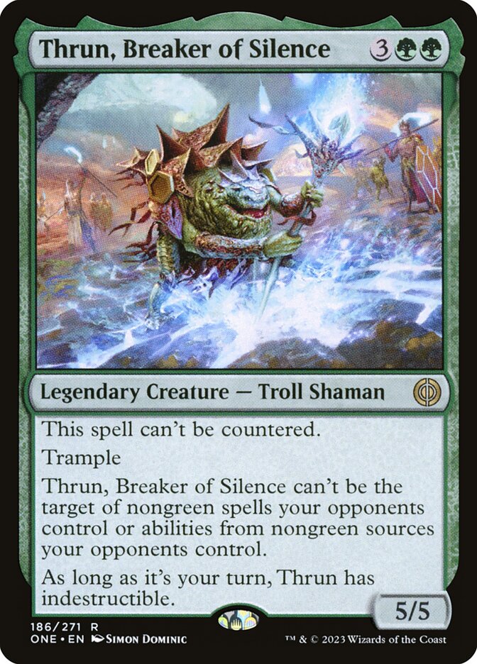 Thrun, Breaker of Silence 186/271 (Phyrexia: All Will Be One)  | Good Games Modbury