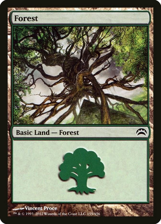 Forest 155 155/156 (Planechase 2012)  | Good Games Modbury