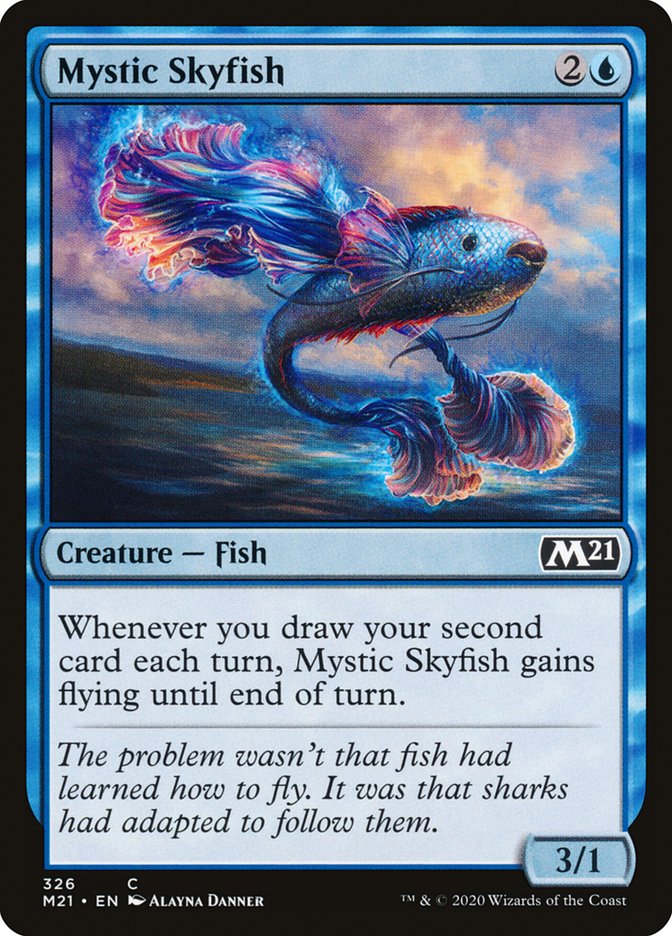 Mystic Skyfish [Core Set 2021] | Good Games Modbury