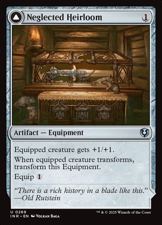 Neglected Heirloom // Ashmouth Blade 269/287 (Innistrad Remastered)  | Good Games Modbury