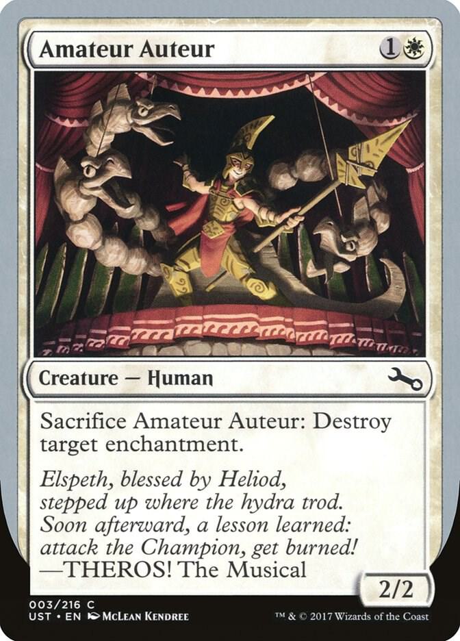 Amateur Auteur 3/216 (Unstable)  - Foil | Good Games Modbury
