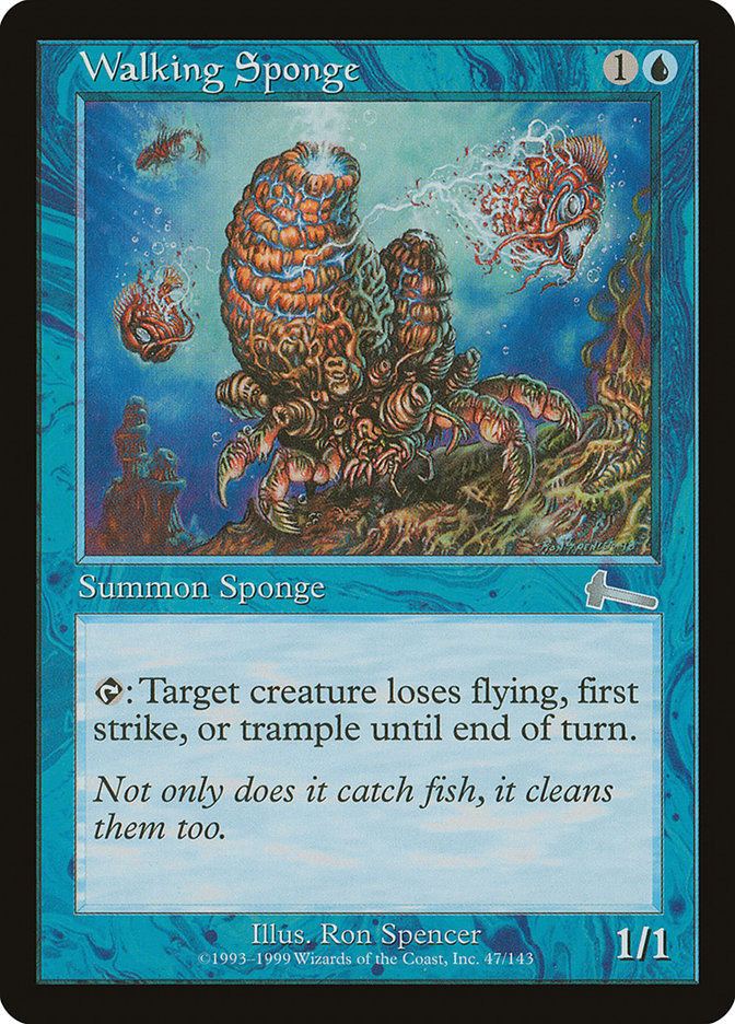 Walking Sponge 47/143 (Urza's Legacy)  | Good Games Modbury