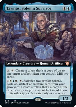 Tawnos Solemn Survivor Extended Art 42/40 (Commander: The Brothers' War)  | Good Games Modbury