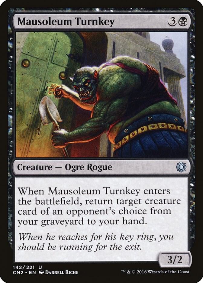 Mausoleum Turnkey 142/221 (Conspiracy: Take the Crown)  - Foil | Good Games Modbury