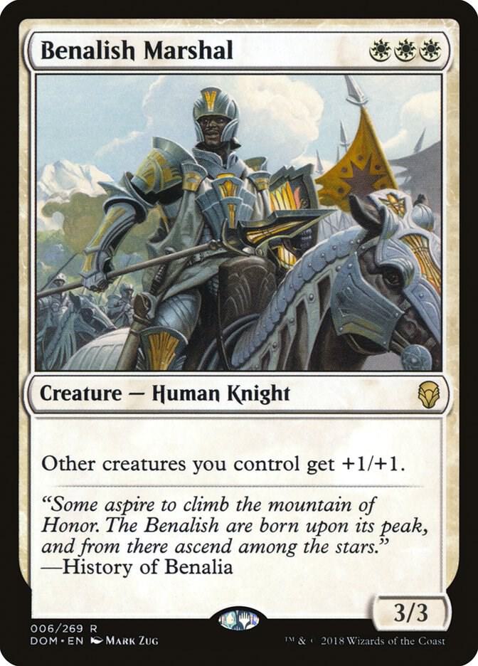 Benalish Marshal 6/269 (Dominaria)  | Good Games Modbury