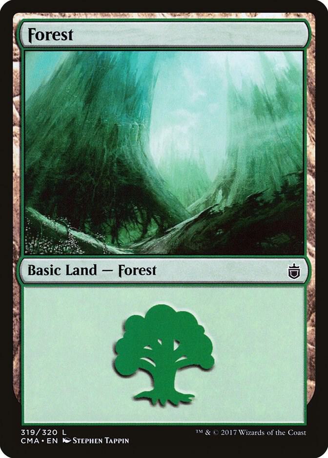 Forest 319/320 (Commander Anthology)  | Good Games Modbury