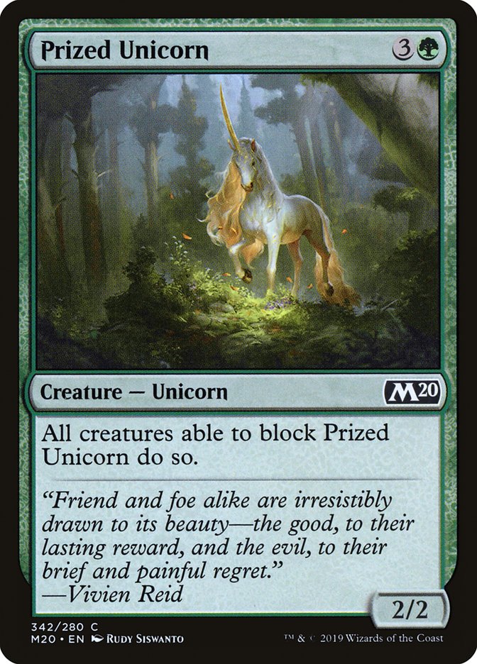 Prized Unicorn [Core Set 2020] | Good Games Modbury