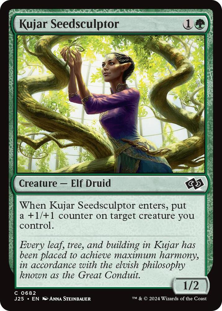Kujar Seedsculptor 682/779 (Foundations Jumpstart)  | Good Games Modbury