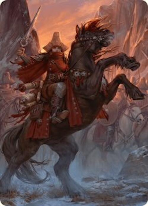 Zealous Conscripts Art Card 12 (Art Series: Innistrad Remastered)  | Good Games Modbury