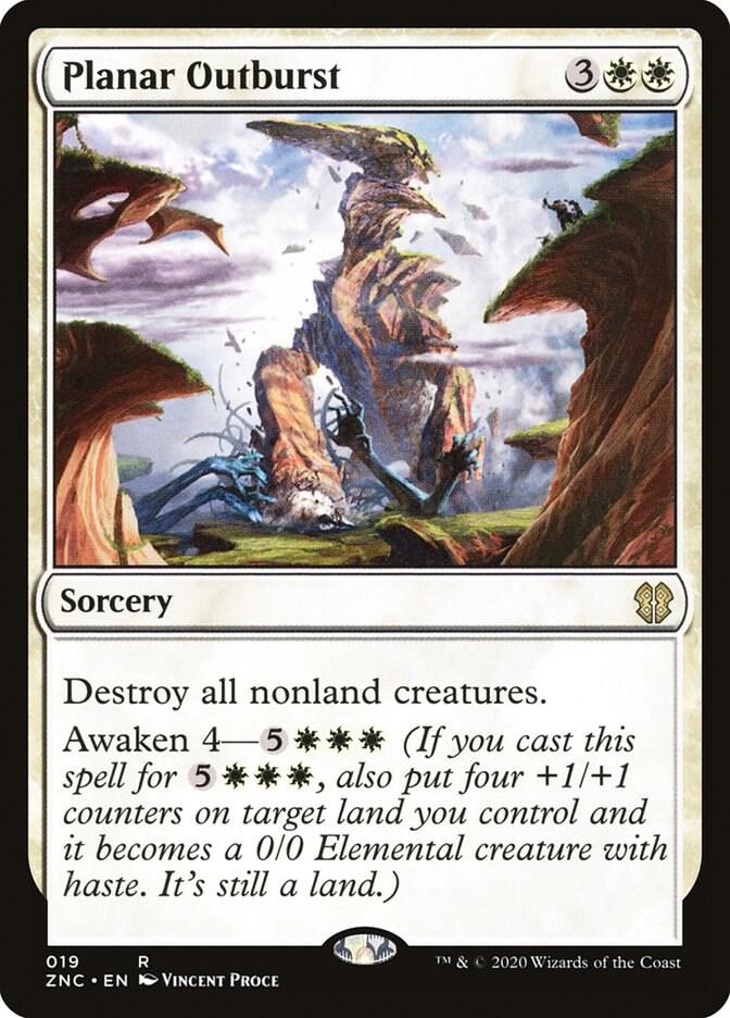 Planar Outburst 19/142 (Commander: Zendikar Rising)  | Good Games Modbury