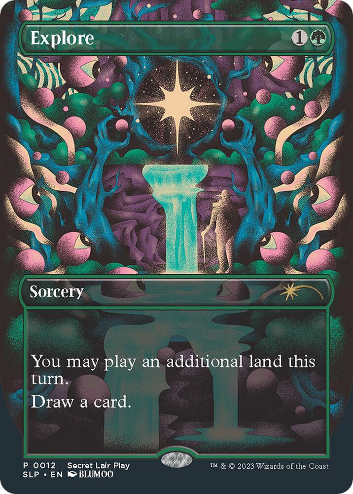 Explore 12/50 (Secret Lair Showdown)  - Borderless | Good Games Modbury