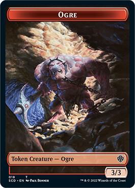 Ogre Zombie Double Sided Token 18 // 13 (Starter Commander Decks)  | Good Games Modbury