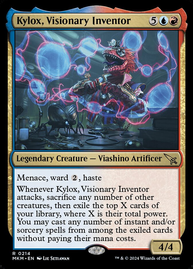 Kylox, Visionary Inventor 214/286 (Murders at Karlov Manor)  - Foil | Good Games Modbury